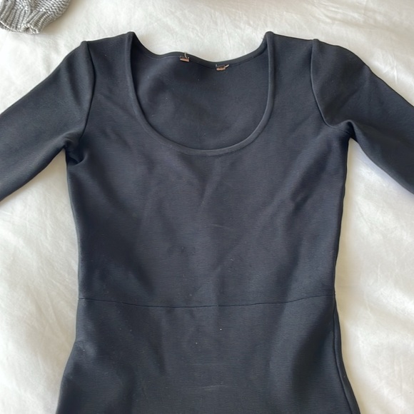 Alaia-Style Black Dress, Size XS - Picture 4 of 7